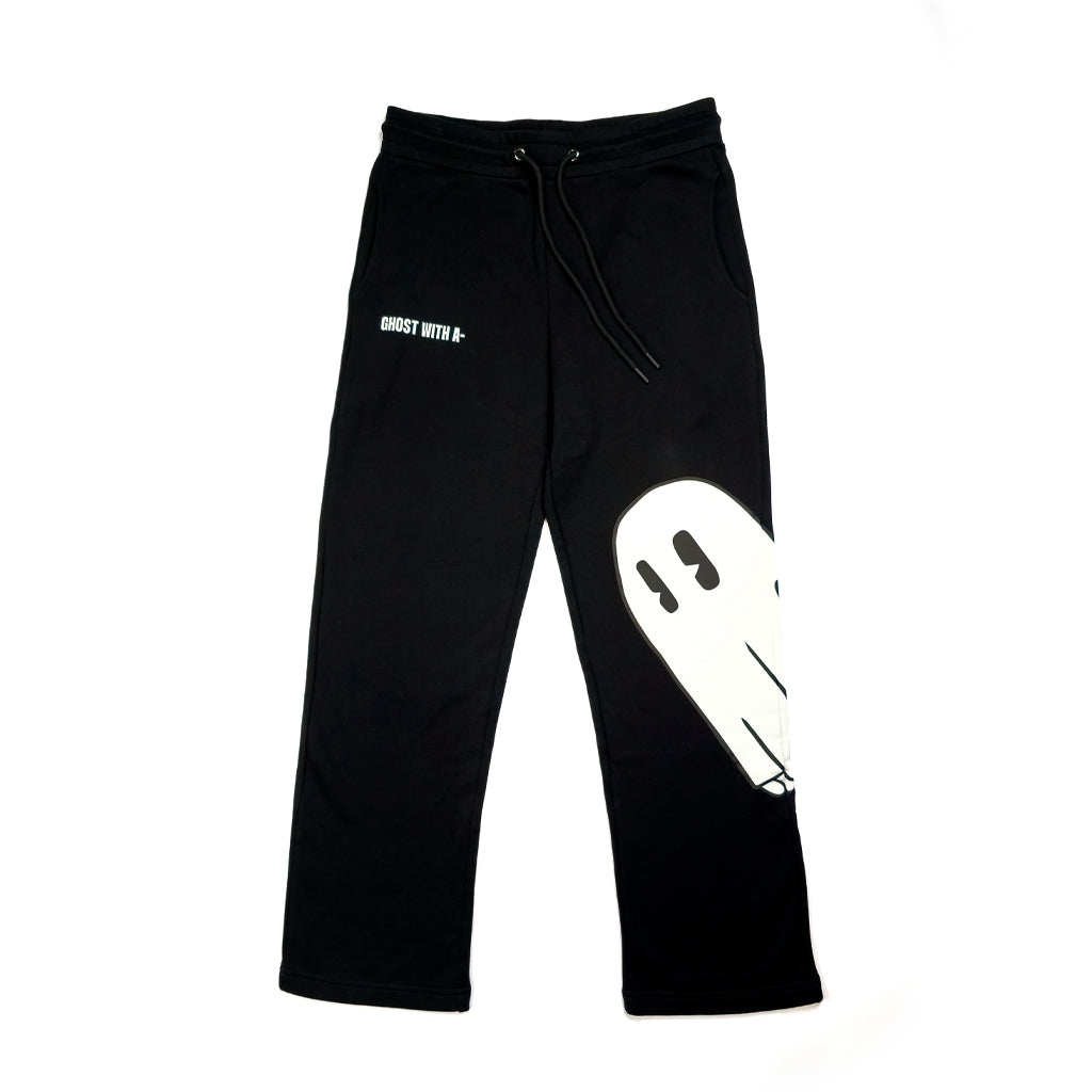 The "Ghost With A-" Sweatpants (Black)